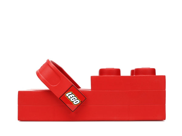 Crocs Brick Clog Lego Red