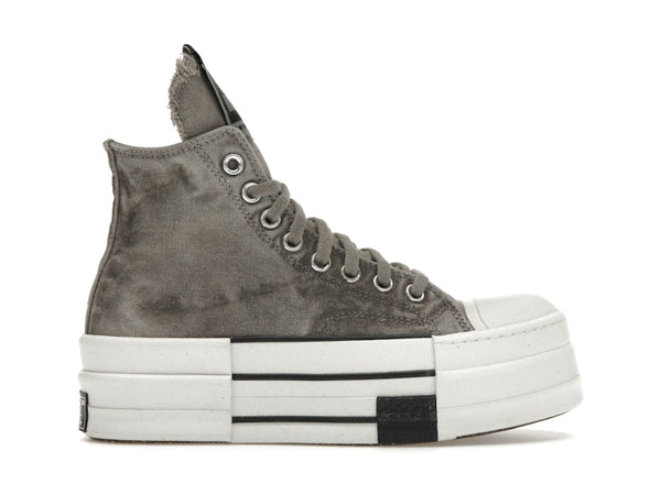 Converse Dbl Drkstar Chuck Taylor All Star 70 Hi Rick Owens Drkshdw Overdye Concrete - Concrete/Egret - A06755C/DC01DX755 A06R0 164 - 01
