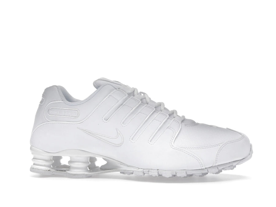 Nike Shox Nz Triple White - White/White - 378341-128 - 01