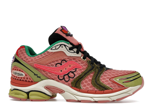 Saucony Progrid Triumph 4 Jae Tips Flowers Grow Uptown Virginia Creeper - Pink/Yellow/Multi-Color - S70966-2 - 01
