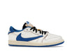 Air Jordan 1 Retro Low OG SP Fragment X Travis Scott Sail Military Blue (Enfant) - Sail/Black/Muslin/Military Blue - DO5442-104 - 01