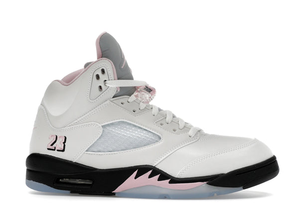 Air Jordan 5 Retro Medium Soft Pink - White/Medium Soft Pink/Black - HQ7978-102 - 01