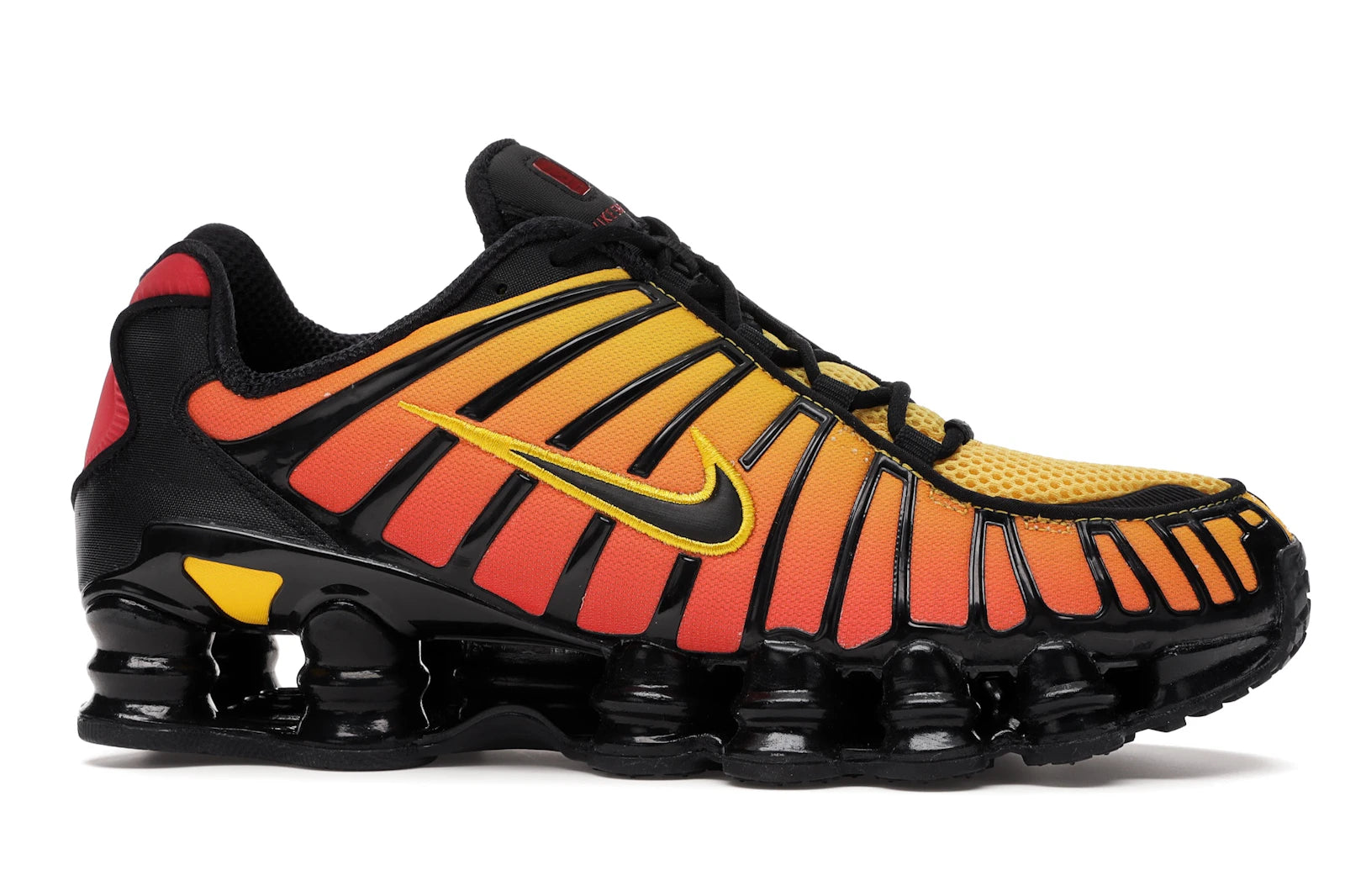 Nike Shox Tl Sunrise - Black/Black-Amarillo-University Red - AV3595-004 - 01