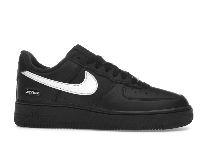 Nike Air Force 1 Low Supreme Black White - Black/White/Black - CU9225-002 - 01