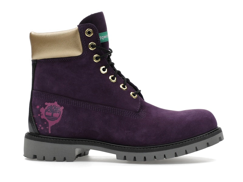 Timberland Hip Hop Royalty Boot Dark Purple Nubuck - vue 2
