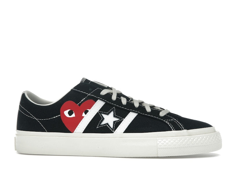 Converse One Star Academy Pro Ox Comme des Garcons PLAY Black - widok 2