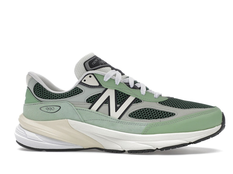 New Balance 990v6 MiUSA Avocado Natural Mint - Avocado/Natural Mint - U990AB6 - 01