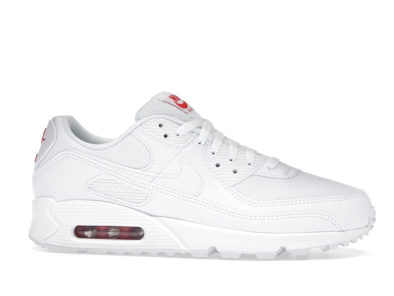 Nike Air Max 90 White Light Crimson - White/Light Crimson - DM0029-118 - 01