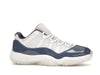 Air Jordan 11 Retro Low Midnight Navy (2024) - White/Midnight Navy/Diffused Blue/Football Grey - FV5104-104 - 01