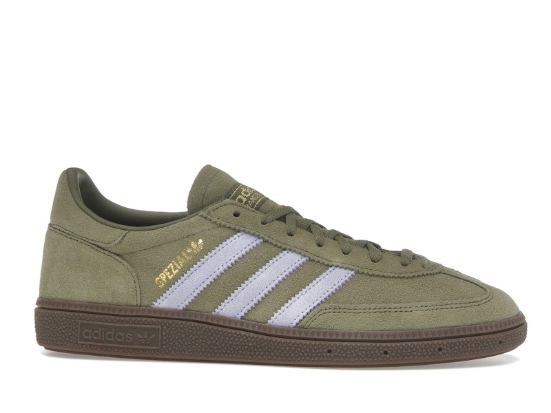 adidas Handball Spezial Focus Olive Violet (Women's) - Focus Olive/Violet Tone/Gum 5 - JI2650 - 01