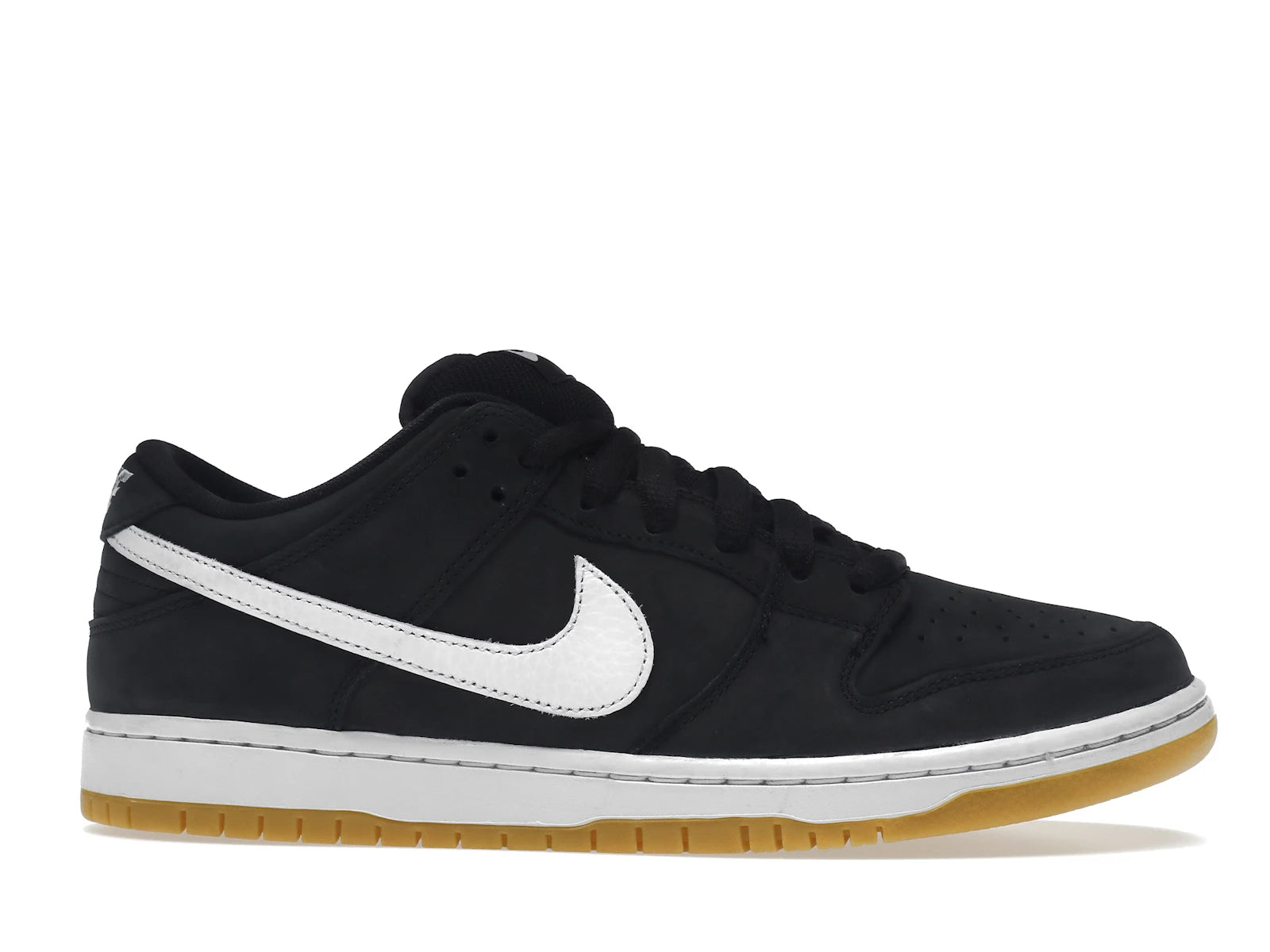 Nike SB Dunk Low Pro Black Gum - Black/White/Black/Gum Light Brown - CD2563-006 - 01