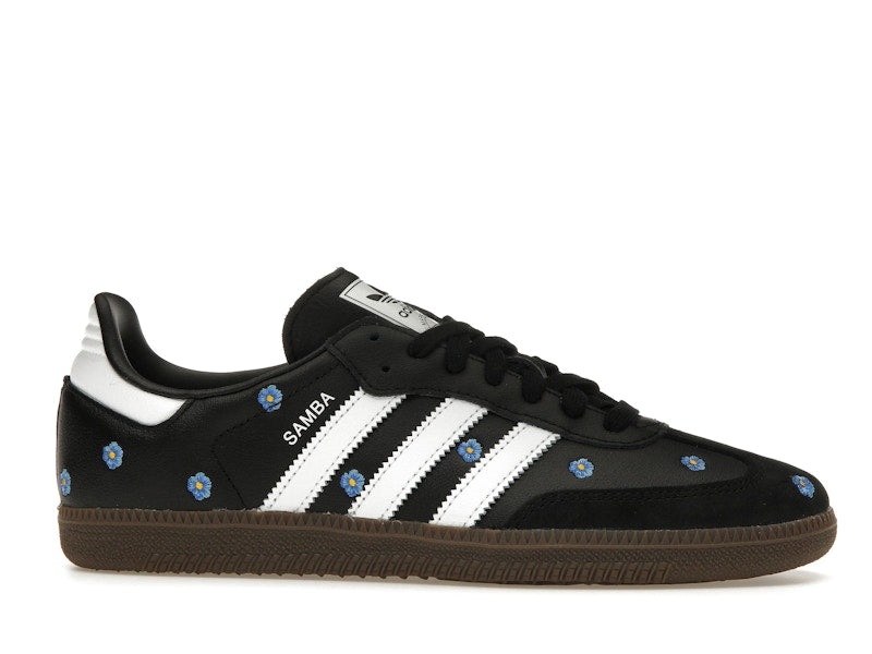 adidas Samba Light Blue Floral Core Black (Women's) - weergave 2