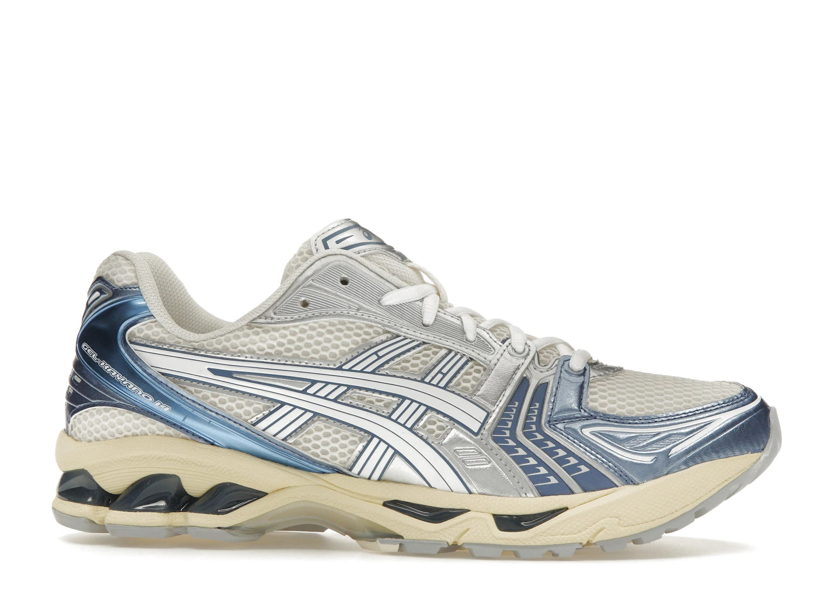 Asics Gel Kayano 14 Cream Metallic Blue - Cream/Metallic Blue - 1203A537-102 - 01