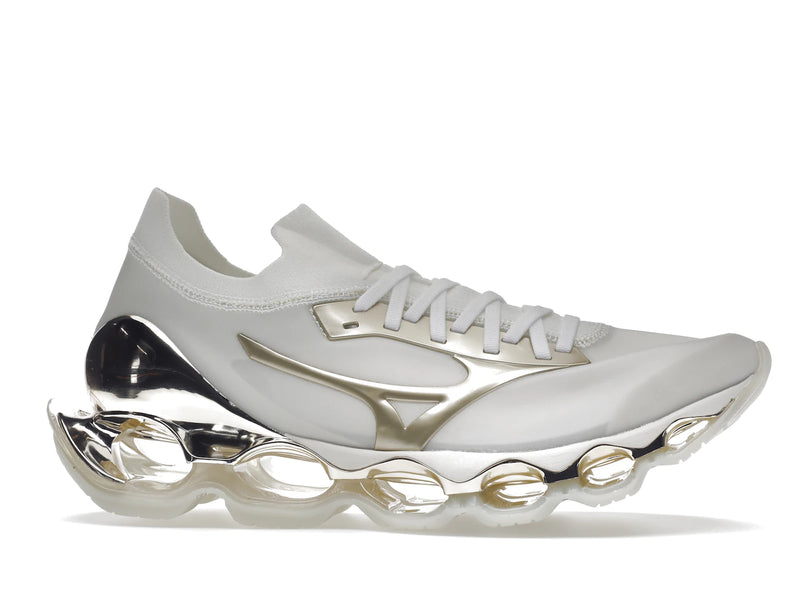 Mizuno Wave Prophecy Hajime Sorayama Champagne Gold - White/Champagne Gold - D1GA212504 - 01