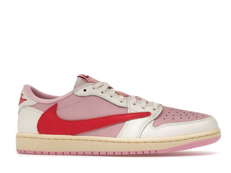 Jordan 1 Retro Low OG SP Travis Scott Sail Tropical Pink - view 2