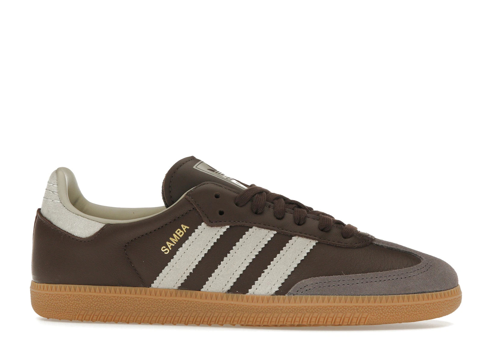 Adidas Samba OG Brown Putty Grey - Brown/Putty Grey/Gold Metallic - ID1481 - 01