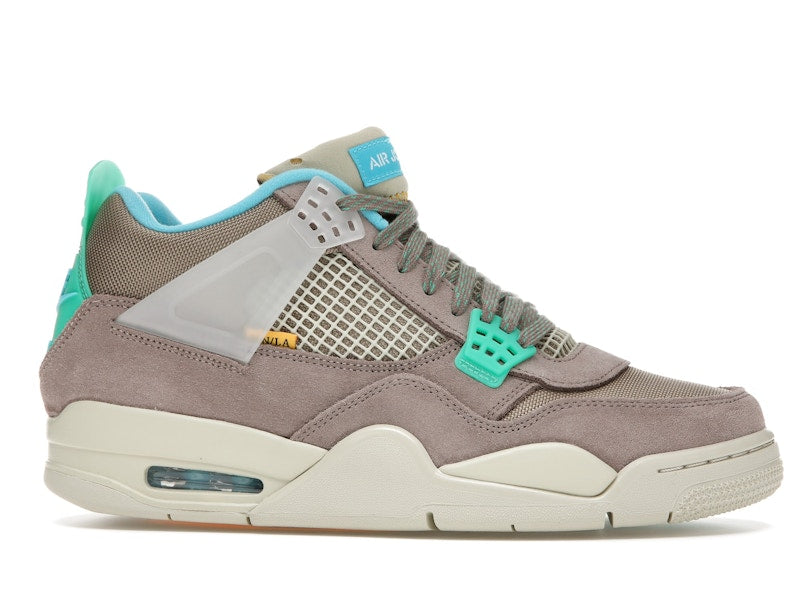 Air Jordan 4 Retro SP 30th Anniversary Union Taupe Haze - Taupe Haze/Blue Fury-Khaki-Roma Green - DJ5718-242 - 01