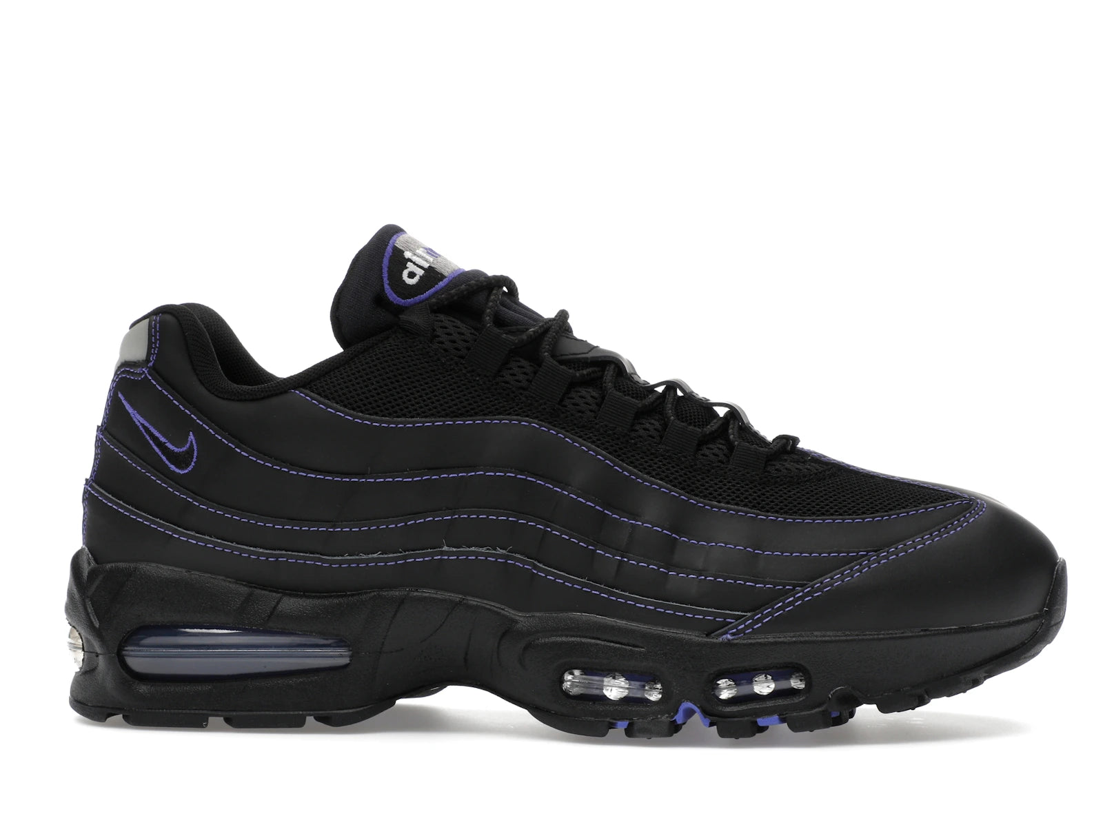 Nike Air Max 95 OG Big Bubble Black Persian Violet - Black/Persian Violet/Wolf Grey - IB7936-001 - 01