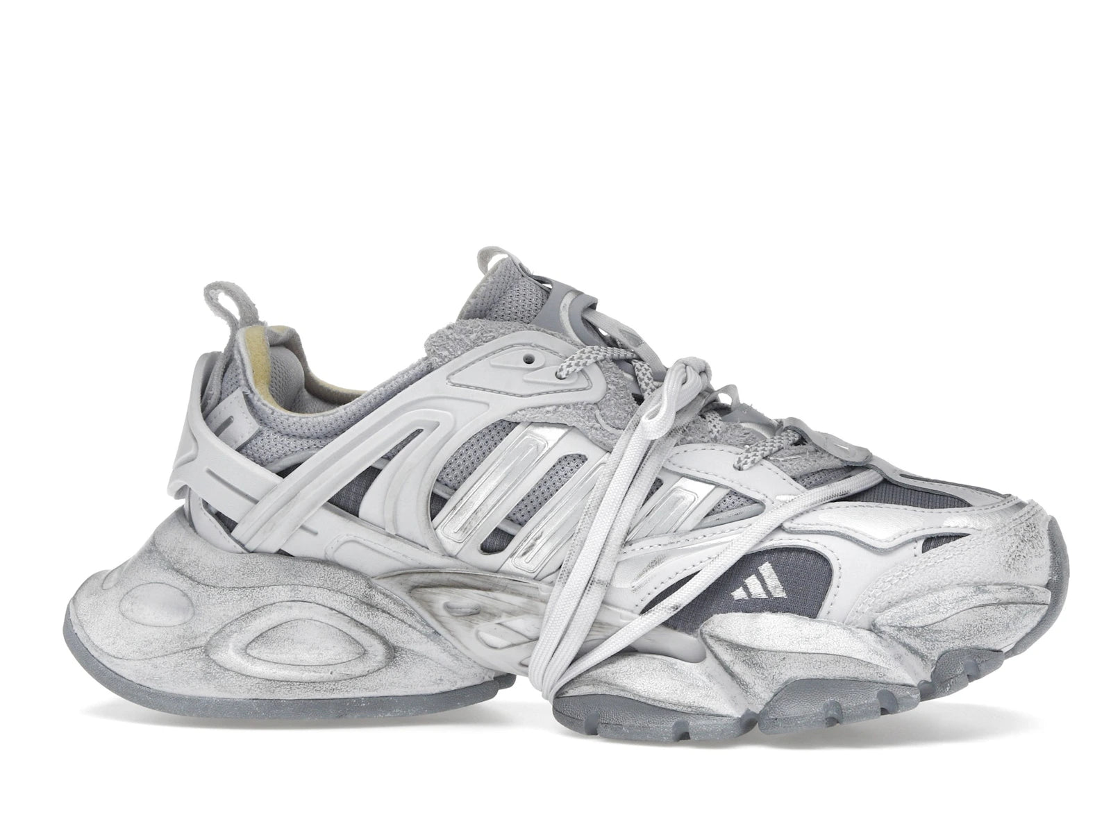 Adidas Xlg Runner Deluxe Gray - Gray/Silver Metallic - JR9633 - 01