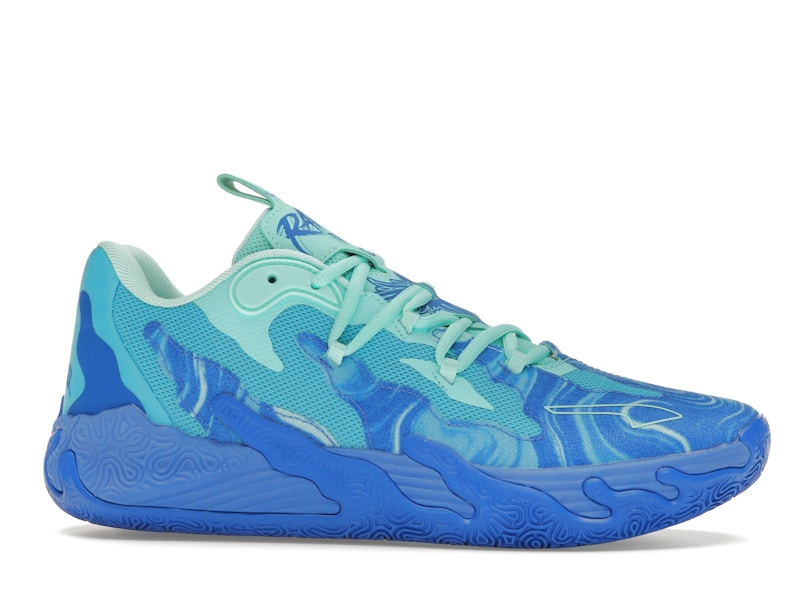 Puma Lamelo Ball Mb03 Lo Team Hyperlink Blue - Hyperlink Blue/Bright Aqua/Electric Peppermint - 310519-01 - 01