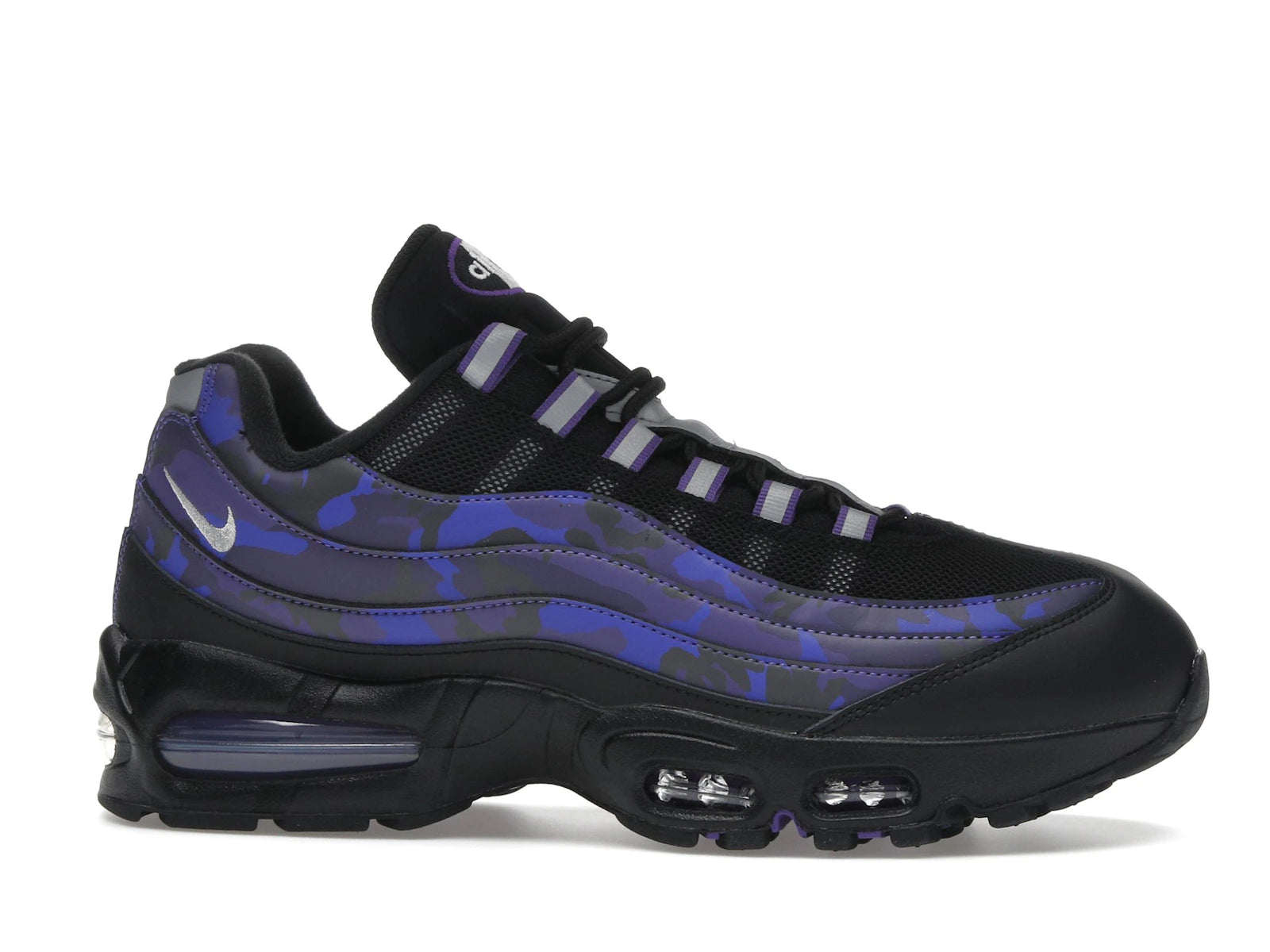 Nike Air Max 95 Court Purple Wild Grape Camo - Court Purple/Black/Cave Purple/Vast Grey - HQ1973-500 - 01