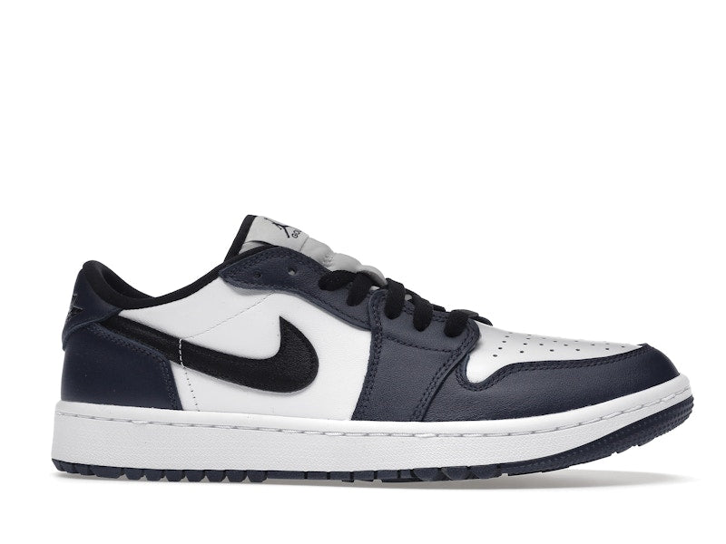 Air Jordan 1 Retro Low Golf Midnight Navy - White/Midnight Navy/Black - DD9315-104 - 01