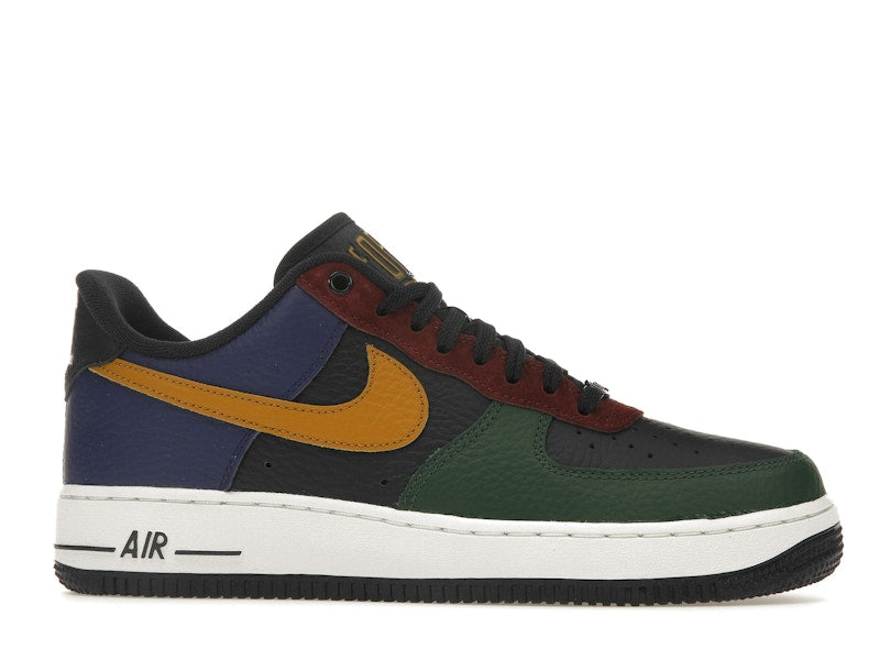 Nike Air Force 1 Low '07 LX Command Force Obsidian Gorge Green (Women's) - Gorge Green/Gold Suede/Obsidian - DR0148-300 - 01