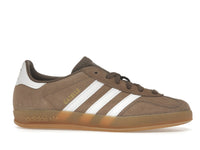 adidas Gazelle Indoor Earth Strata White Gold Metallic
