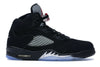 Jordan 5 Retro Black Metallic (2016) - Black/Fire Red-Metallic Silver-White - 845035-003 - 01