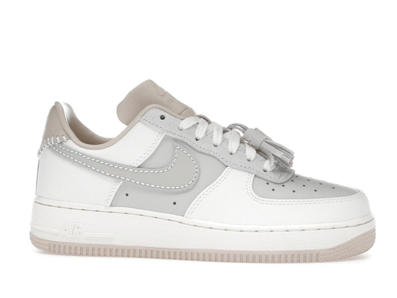 Nike Air Force 1 Low '07 Light Bone Suede Tassels (Women's) - Light Bone/Sail/Pink Oxford/Light Bone - HV1813-001 - 01
