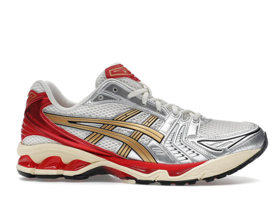 Asics Gel Kayano 14 Sneaker Politics Just Say No - Cream/Pure Gold - 1203A692-100 - 01