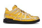 Nike Air Rubber Dunk Off White University Gold - 360°