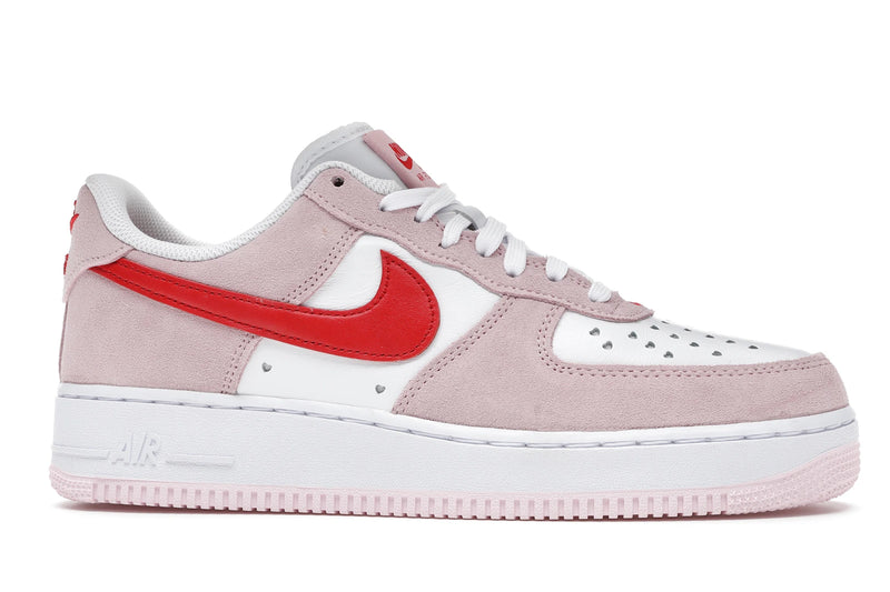 Nike Air Force 1 07 QS Love Letter - Tulip Pink/University Red-White - DD3384-600 - 01