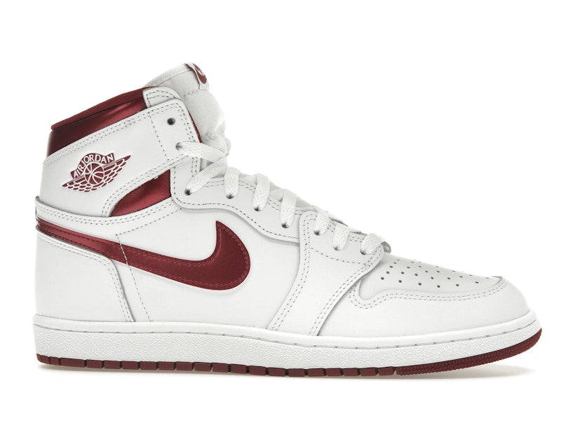 Air Jordan 1 Retro High 85 OG Metallic Burgundy - White/Team Red/White - BQ4422-161 - 01