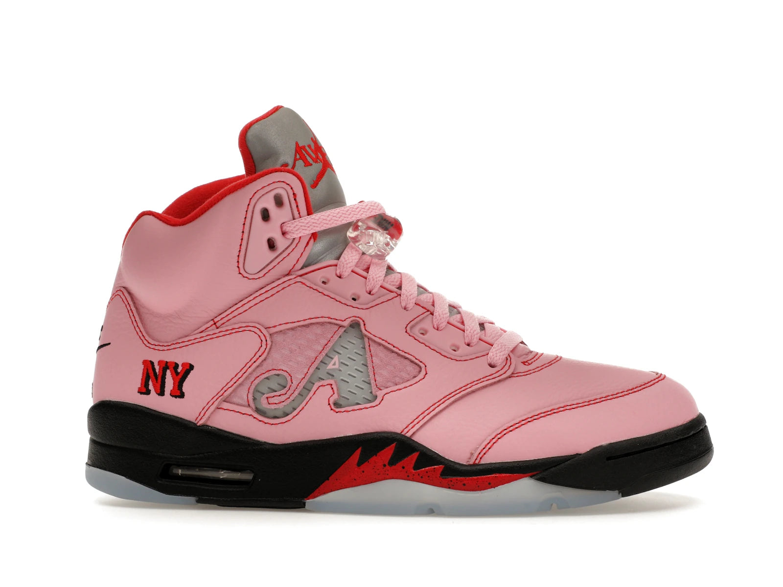 Air Jordan 5 Retro Awake Ny Arctic Pink - Arctic Pink/Metallic Silver-University Red-Black-White-Clear - DV4982-600 - 01