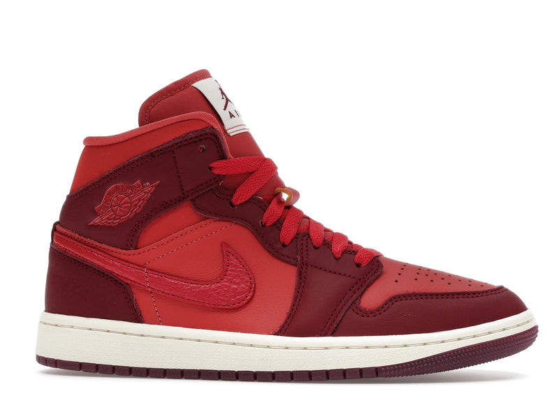Air Jordan 1 Mid SE Valentines Day (2026) - Team Red/Sierra Red/Pueblo Red - IB7018-600 - 01