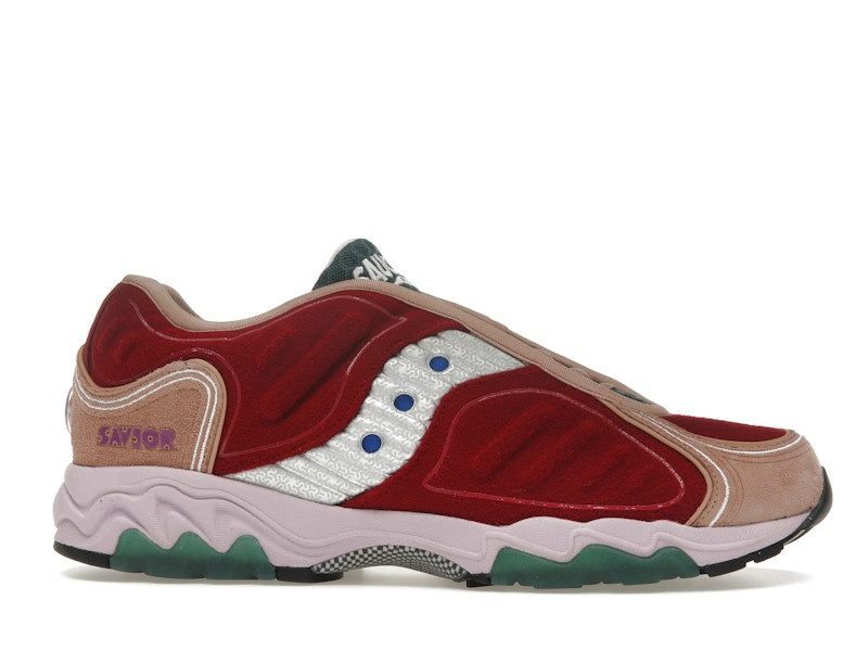 Saucony Matrix Jae Tips No Shoes In The House Burgundy - S70922-1 - 01