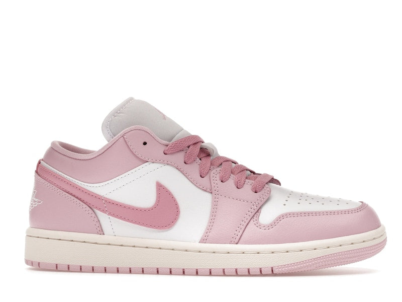 Jordan 1 Low Iced Carmine White (Women's) - vista 2