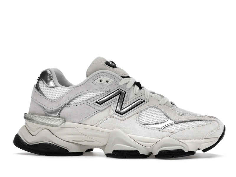 New Balance 9060 White Black Metallic Silver - White/Black/Metallic Silver - U9060JRB - 01