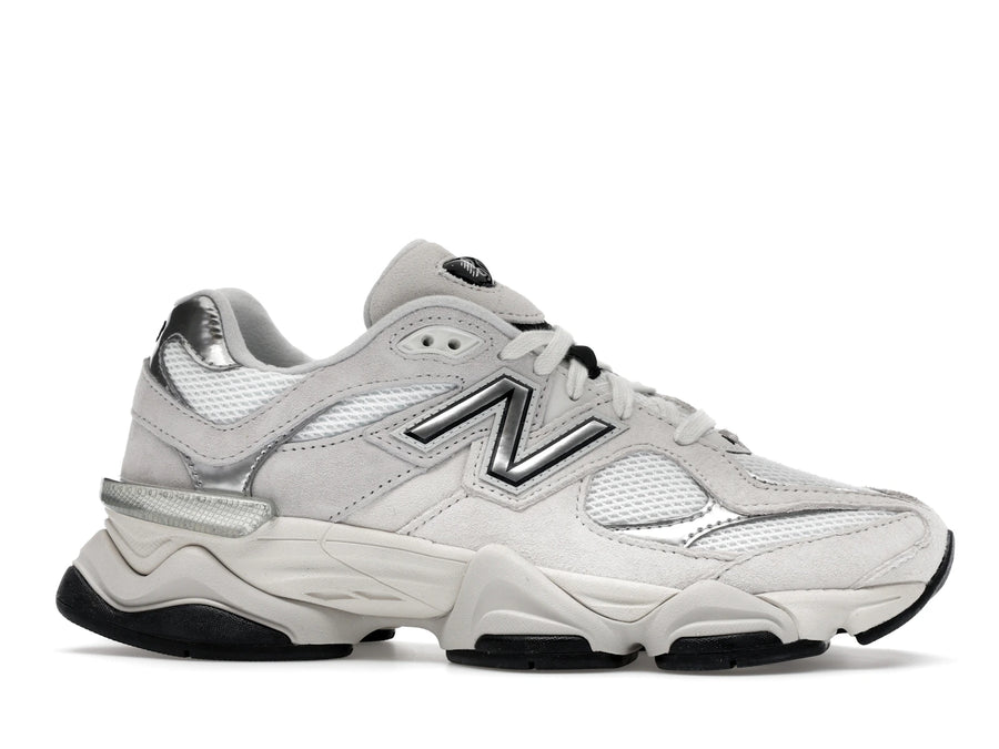 New Balance 9060 White Black Metallic Silver - White/Black/Metallic Silver - U9060JRB - 01