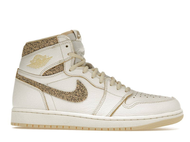 Air Jordan 1 Retro High OG Craft Vibrations Of Naija - Sail/Pale Vanilla-Black - FD8631-100 - 01