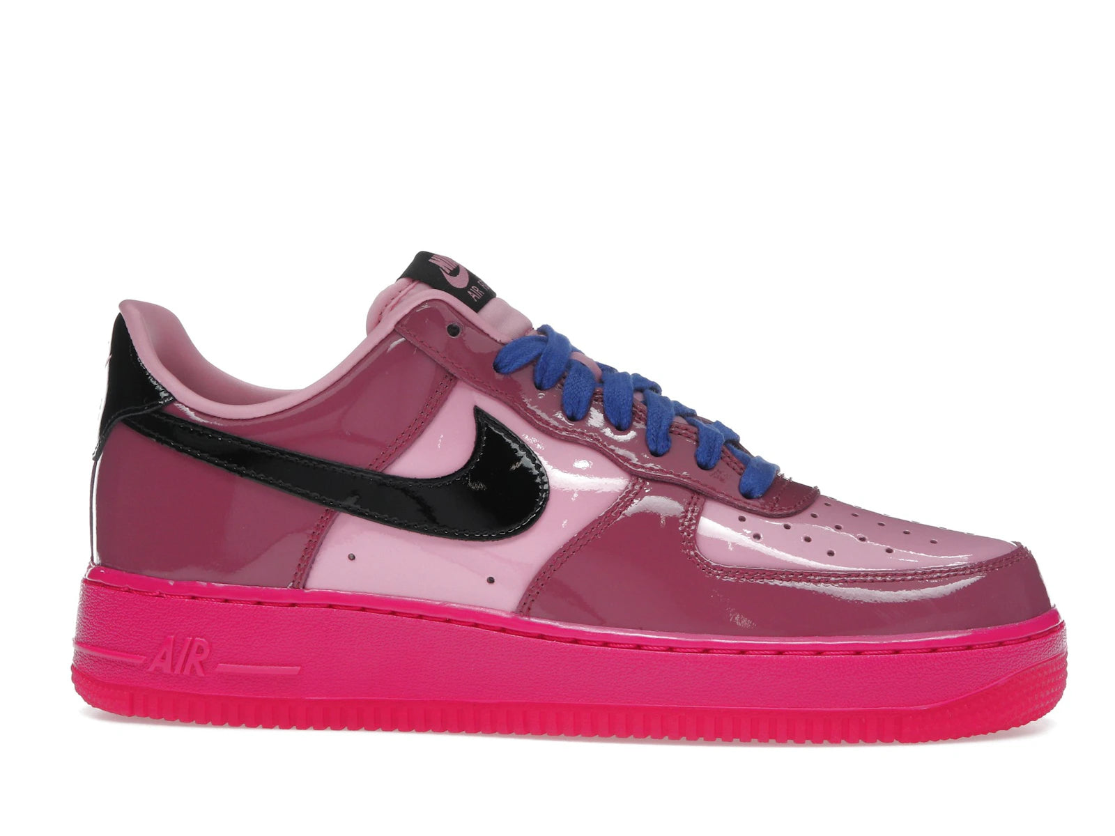 Nike Air Force 1 Low Pink Cooler Mulberry Rose - Pink Cooler/Mulberry Rose/Hyper Blue/Black - IO4489-600 - 01
