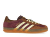 adidas Gazelle Indoor Maroon Almost Yellow - Maroon/Almost Yellow/Preloved Brown - JI0324 - 01