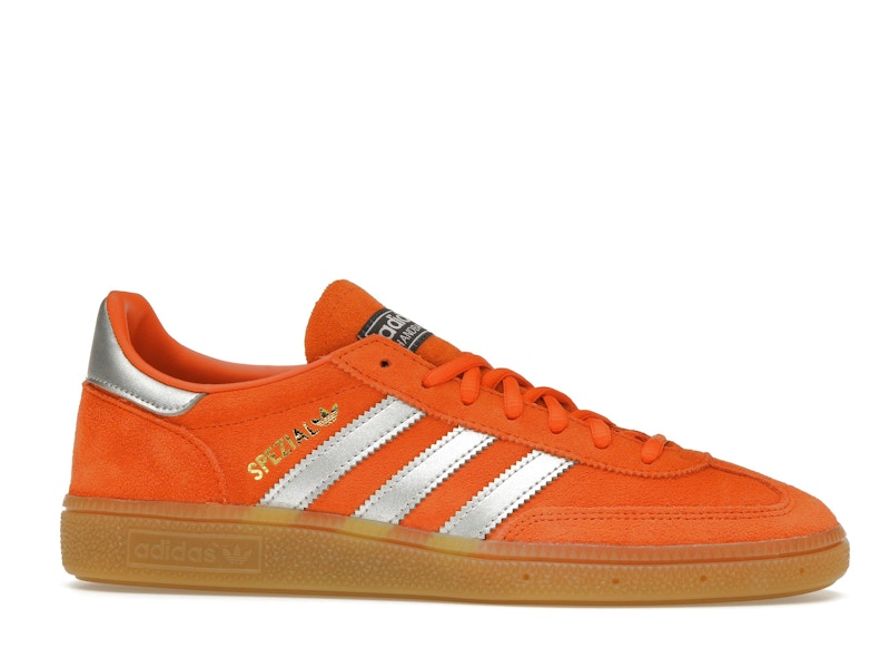 adidas Handball Spezial Orange Silver - Orange/Orange/Carbon - JH7557 - 01