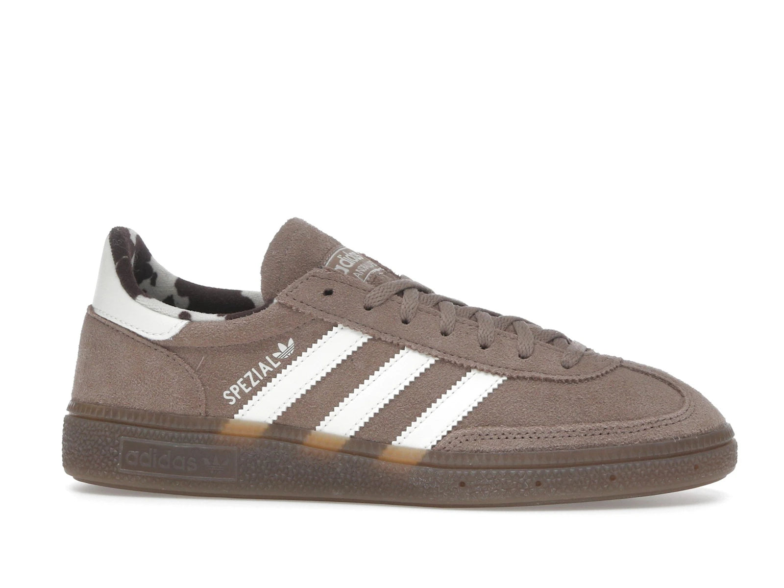 Adidas Handball Spezial Chalky Brown Cow Print - Chalky Brown/Off White/Gum Five - JR5007 - 01