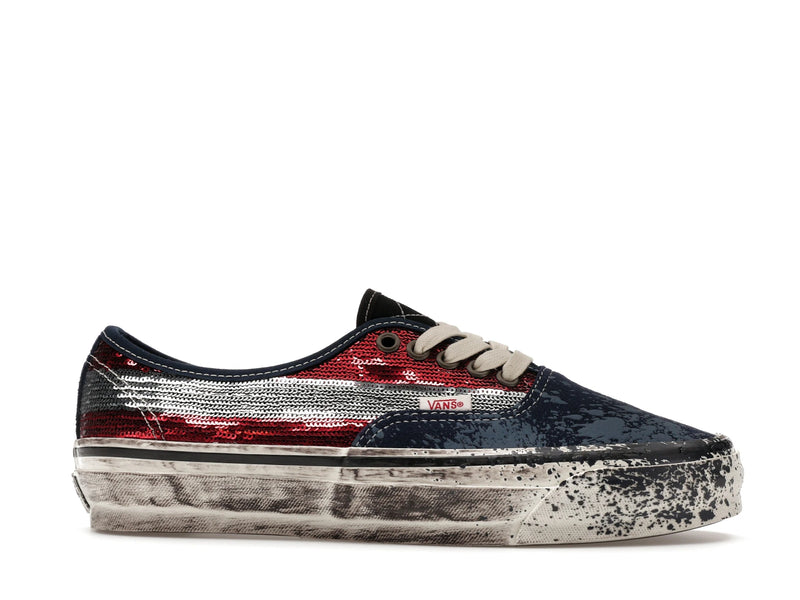 Vans Premium Authentic La Habana Red Navy - Red/Navy - VN000DB8Z11 - 01
