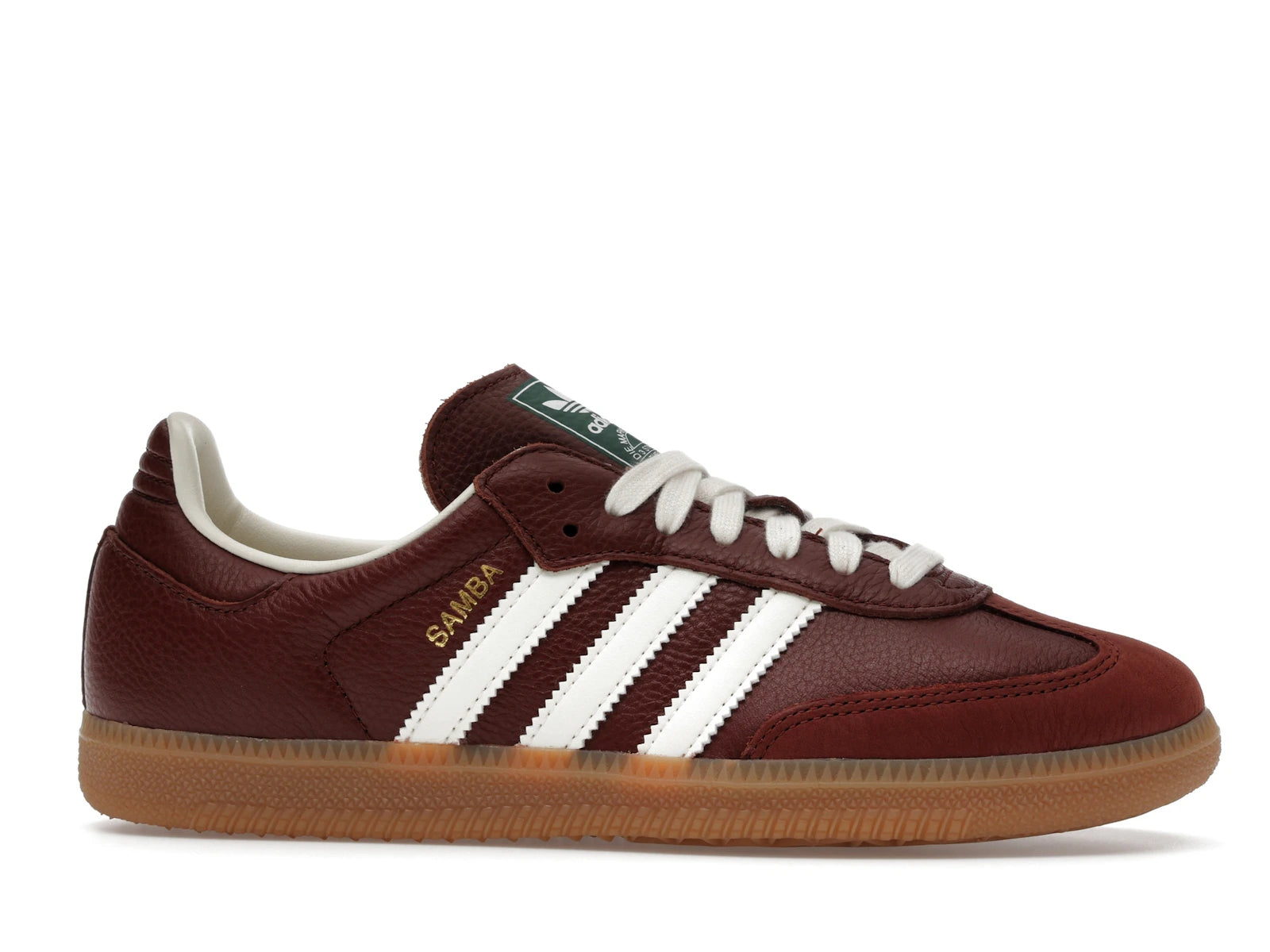 Adidas Samba OG Fox Brown Off White Gum - Fox Brown/Off White/Gum - JR0892 - 01