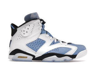 Air Jordan 6 Retro Unc Blanco