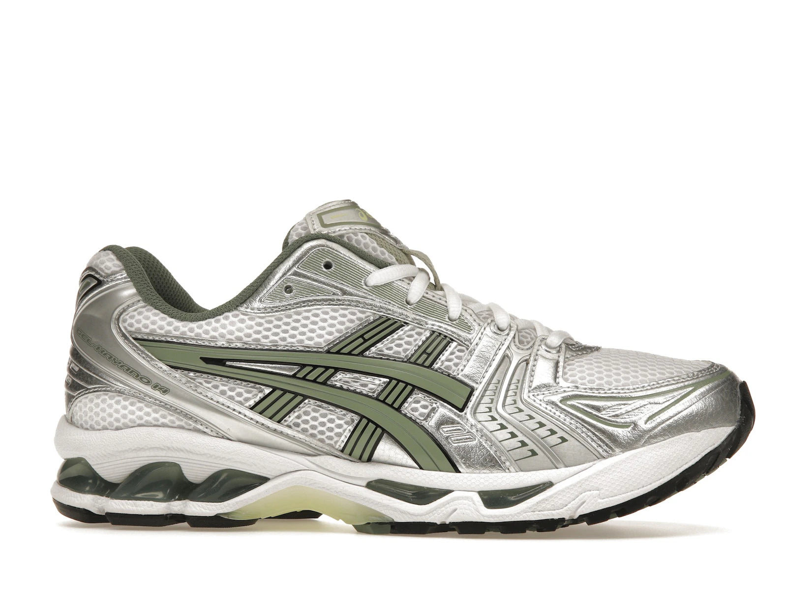 Asics Gel Kayano 14 White Pure Silver Slate Grey - White/Slate Grey - 1201A019-107 - 01