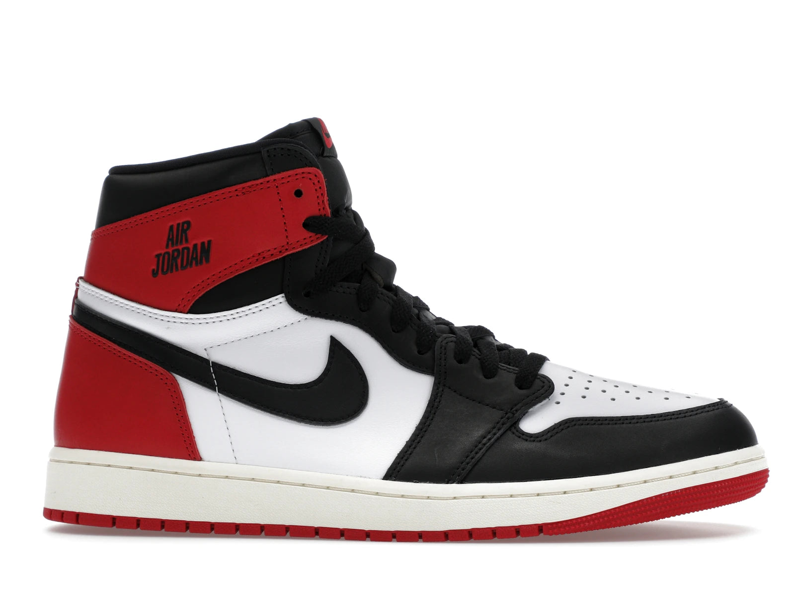 Air Jordan 1 Retro High OG Black Toe Reimagined - Black/Black/Varsity Red/White - DZ5485-106 - 01